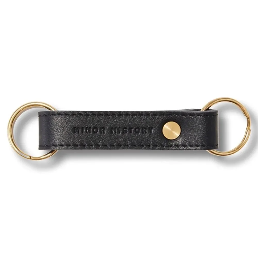 Minor History Valet Keychain • Black • NWT